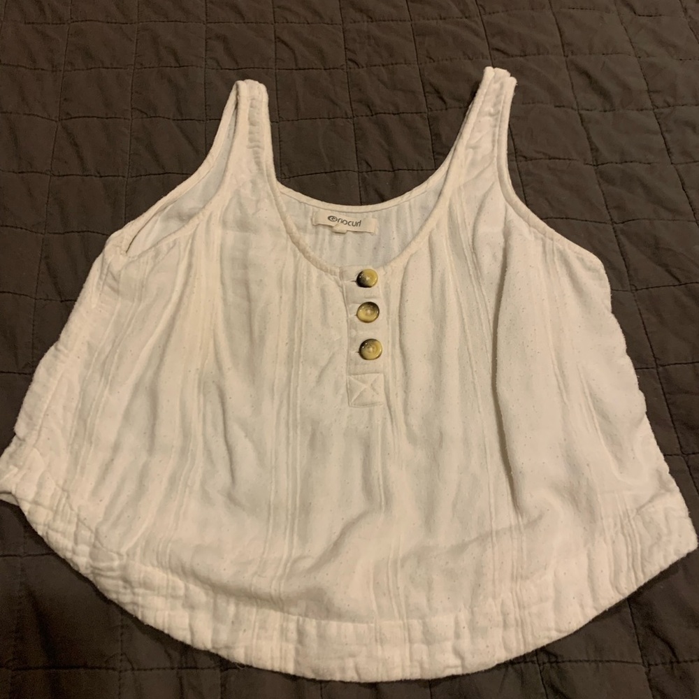 Rip Curl White Tank Top